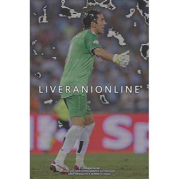 Roma - 18/08/2013 - Stadio Olimpico - Supercoppa TIM 2013-2014 - Juventus vs SS Lazio - nella foto: Gianluigi Buffon /Ph. Fabrizio Corradetti - Ag. Aldo Liverani sas