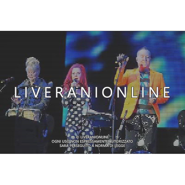 Rewind Festival at Henley On Thames Saturday 170813. B-52\'s pictured headlining band members include: Fred Schneider Kate Pierson Cindy Wilson ©photoshot/AGENZIA ALDO LIVERANI SAS - ITALY ONLY - EDITORIAL USE ONLY