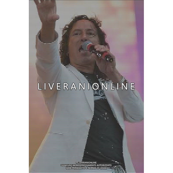 Steve Augeri performing live in concert at the 2013 Rewind Festival, Day 1, Saturday 17th August, Temple Island Meadows, Remenham Farm, Remenham, Henley-on-Thames, Oxfordshire, United Kingdom Date: 17/08/2013 ©photoshot/AGENZIA ALDO LIVERANI SAS - ITALY ONLY - EDITORIAL USE ONLY