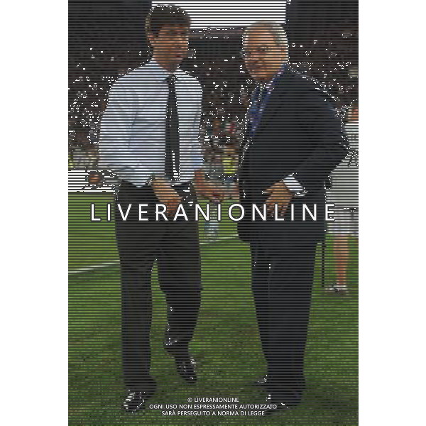 Supercoppa TIM 2013 Torino - 18.08.2013 Juventus-Lazio Nella Foto:Agnelli Andrea-Beretta /Ph.Vitez-Ag. Aldo Liverani