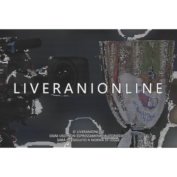 Supercoppa TIM 2013 Torino - 18.08.2013 Juventus-Lazio Nella Foto:Coppa Telecamera Riprese TV /Ph.Vitez-Ag. Aldo Liverani