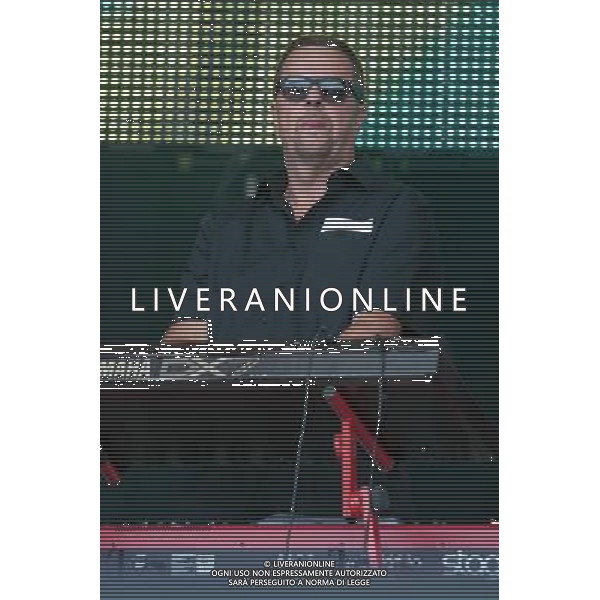 Matt Bianco - Mark Fisher performing live in concert at the 2013 Rewind Festival, Day 2, Sunday, 18th August, Temple Island Meadows, Remenham Farm, Remenham, Henley-on-Thames, Oxfordshire, United Kingdom Date: 18/08/2013 ©photoshot/AGENZIA ALDO LIVERANI SAS - ITALY ONLY - EDITORIAL USE ONLY