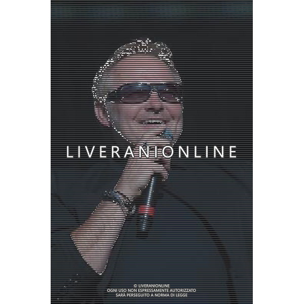 Cutting Crew - Nick Van Eede - lead vocals, rhythm guitar, keyboards performing live in concert at the 2013 Rewind Festival, Day 2, Sunday, 18th August, Temple Island Meadows, Remenham Farm, Remenham, Henley-on-Thames, Oxfordshire, United Kingdom Date: 18/08/2013 ©photoshot/AGENZIA ALDO LIVERANI SAS - ITALY ONLY - EDITORIAL USE ONLY