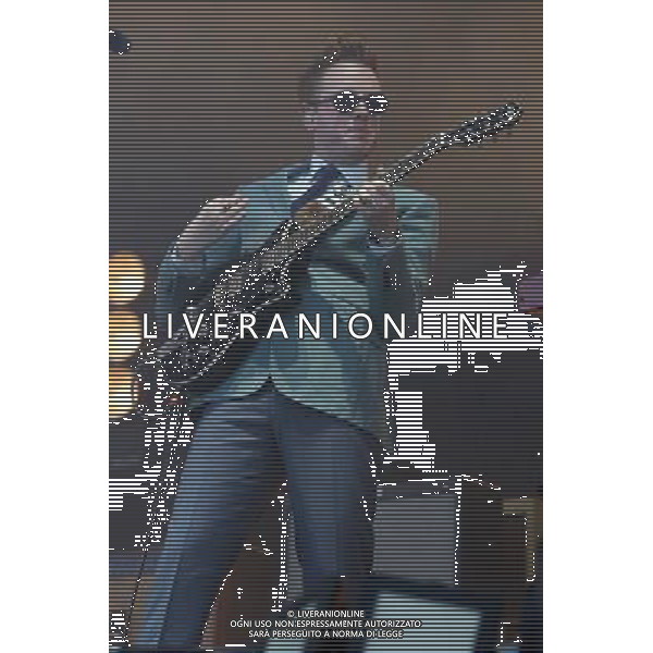 Alex Trimble of Two Door Cinema Club performs at V Festival 2013, Weston Park, Staffordshire, 18th August 2013. ©photoshot/AGENZIA ALDO LIVERANI SAS - ITALY ONLY - EDITORIAL USE ONLY