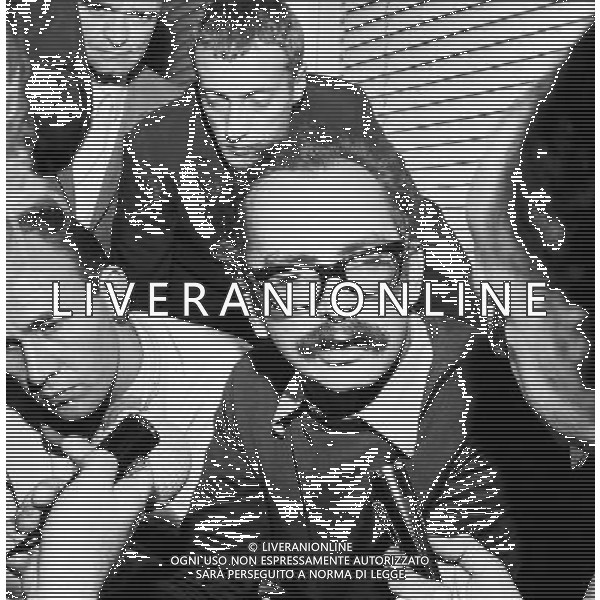 L\'editore e attivista italiano Giangiacomo Feltrinelli, all\'aeroporto Linate di Milano nel 1967 - Retrospettiva- Soprannominato Osvaldo (nato Milano, 19 giugno 1926 ARCHIVIO GIOVANNI LIVERANI-AG ALDO LIVERANI SAS