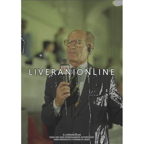 ARCHIVIO LIVERANI NELLA FOTO DANILO SARUGIA GIORNALISTA E TELECRONISTA SPORTIVO AG ALDO LIVERANI SAS