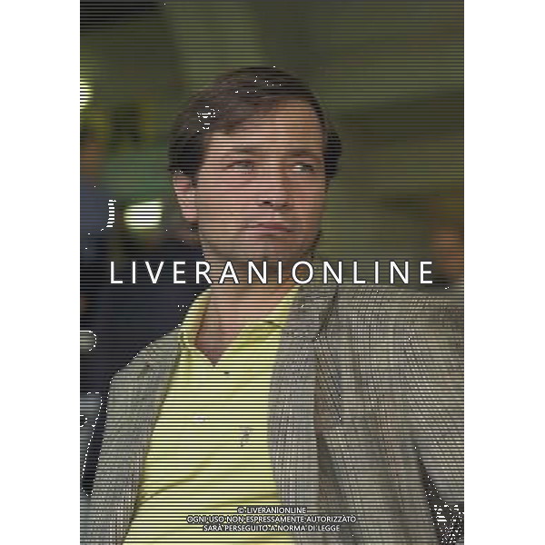 ARCHIVIO LIVERANI NELLA FOTO ANTONELLO CAPONE GIORNALISTA SPORTIVO AG ALDO LIVERANI SAS