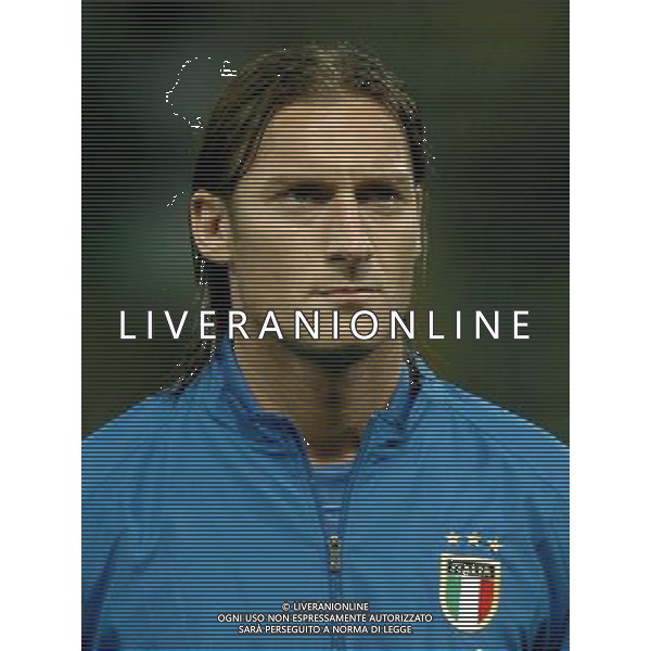 PARMA 13/10/04 QUALIFICAZIONI MONDIALI 2006 ITALIA-BIELORUSSIA NELLA FOTO TOTTI FRANCESCO PH GIGI ARCAINI/AG.ALDO LIVERANI