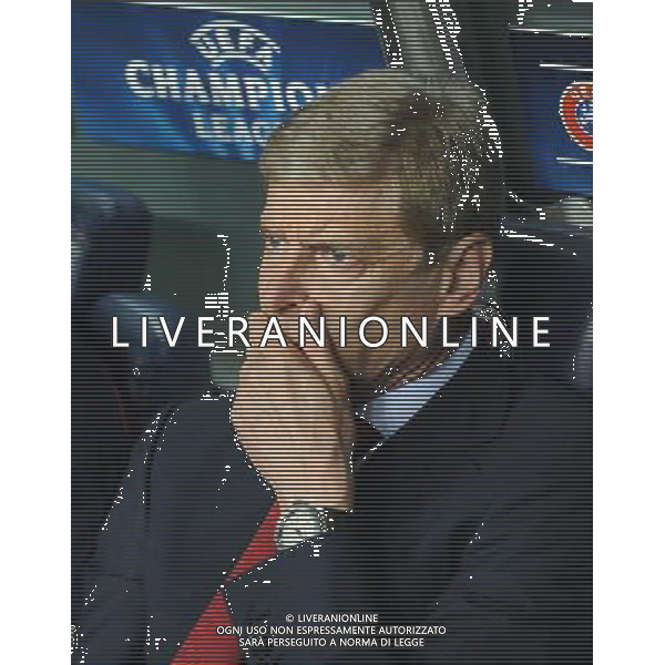 UEFA Chanpions League playoff first leg match between Fenerbahce and Arsenal at Sukru Saracoglu Stadiym in Istanbul, Turkey on august 21, 2013. Pictured: Coach Arsene Wenger of Arsenal. LIGA MISTRZOW SEZON 2013/2014 PILKA NOZNA FENERBAHCE ISTAMBUL vs ARSENAL LONDYN FOT.SESKIMPHOTO/NEWSPIX.PL POLAND, TURKEY, GERMANY, AUSTRIA AND UK OUT !!! --- Newspix.pl AG ALDO LIVERANI SAS ONLY ITALY *** Local Caption *** www.newspix.pl mail us: info@newspix.pl call us: 0048 022 23 22 222 --- Polish Picture Agency by Ringier Axel Springer Poland