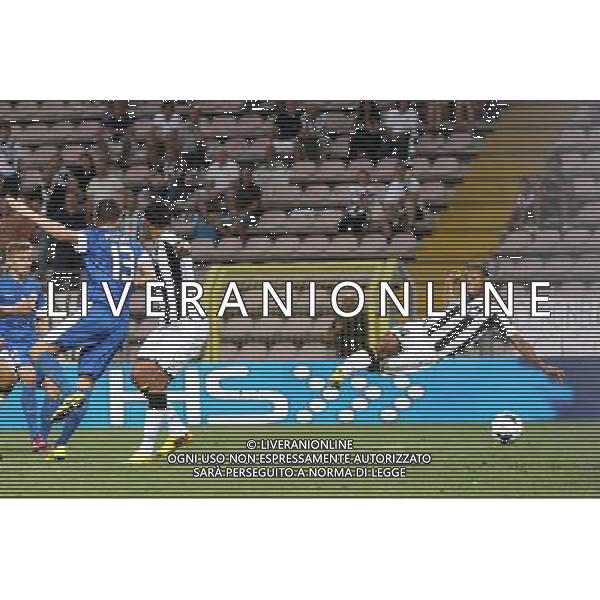 UDINESE - SLOVAN LIBEREC PRELIMINARI COPPA UEFA A TRIESTE 22 AGOSTO 2013 NELLA FOTO IL GOL DI GABRIEL SILVA ©GARBUIO/AGENZIA ALDO LIVERANI SAS