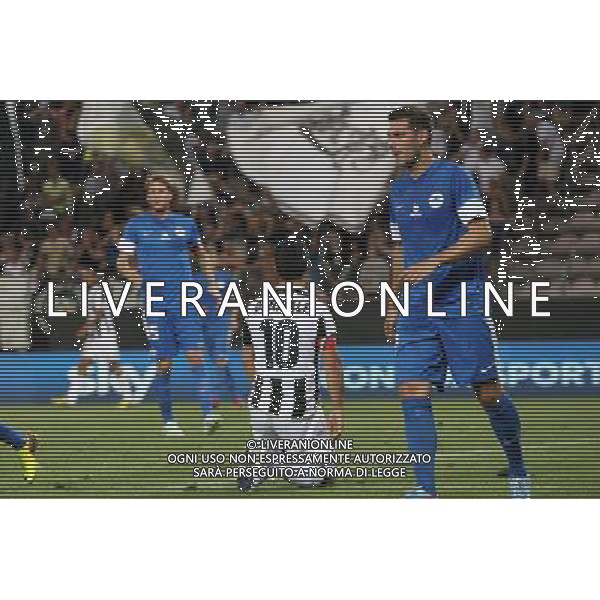 UDINESE - SLOVAN LIBEREC PRELIMINARI COPPA UEFA A TRIESTE 22 AGOSTO 2013 NELLA FOTO LA DELUSIONE DI ANTONIO DI NATALE ©GARBUIO/AGENZIA ALDO LIVERANI SAS