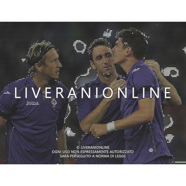 UEFA Europa League 2013/2014 Spareggi Andata Zurigo - 22.08.2013 Grasshoppers-Fiorentina Nella Foto:gomez esulta /Ph.Vitez-Ag. Aldo Liverani