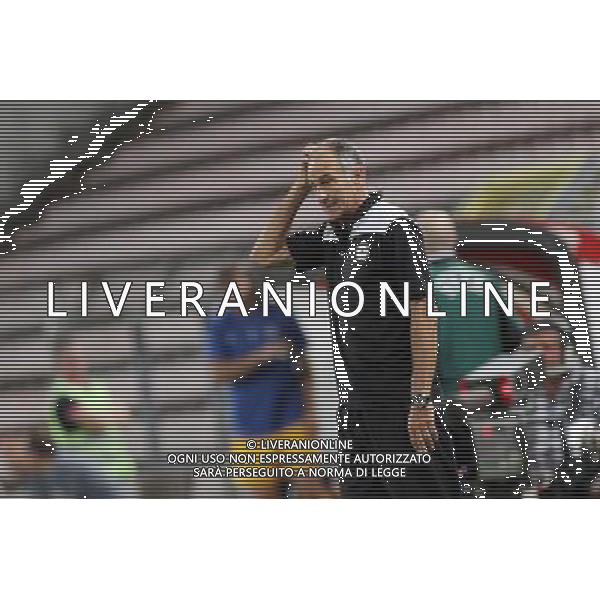 TRIESTE 22-08-2013 PRELIMINALI EUROPA LEAGUE UDINESE-SLOVAN LIBEREC NELLA FOTO:DELUSIONE DI GUIDOLIN FOTO PAOLA GARBUIO/AG.ALDO LIVERANI