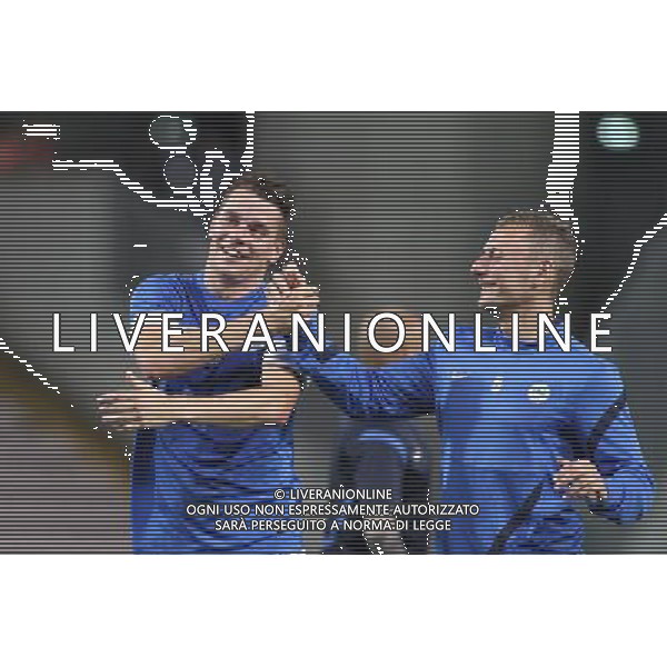 TRIESTE 22-08-2013 PRELIMINALI EUROPA LEAGUE UDINESE-SLOVAN LIBEREC NELLA FOTO:KUSNIR E COUFAL FOTO PAOLA GARBUIO/AG.ALDO LIVERANI