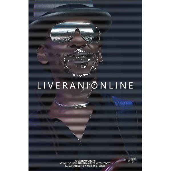 Aswad - Tony \'Gad\' Robinson - vocals, bass, keyboards, performing live in concert at the 2013 Rewind Festival, Day 2, Sunday, 18th August, Temple Island Meadows, Remenham Farm, Remenham, Henley-on-Thames, Oxfordshire, United Kingdom Date: 18/08/2013 ©photoshot/AGENZIA ALDO LIVERANI SAS - ITALY ONLY - EDITORIAL USE ONLY