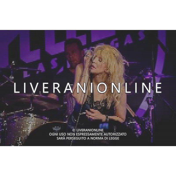 LAS VEGAS, NV - August 22: Courtney Love performs at The 1 year Anniversary of VINYL Las Vegas at Hard Rock Hotel \' Casino on August 22, 2013 in Las Vegas, Nevada. Credit: Kabik/ Starlitepics/MediaPunch Inc. *** HOUSE COVERAGE*** FOT. MEDIAPUNCH/NEWSPIX.PL POLAND, US, FRANCE AND GERMANY OUT !!! --- Newspix.pl AG ALDO LIVERANI SAS ONLY ITALY *** Local Caption *** www.newspix.pl mail us: info@newspix.pl call us: 0048 022 23 22 222 --- Polish Picture Agency by Ringier Axel Springer Poland