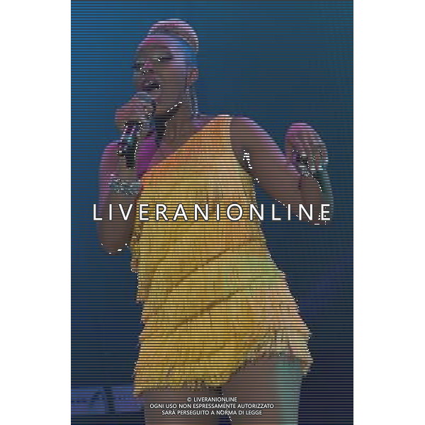 The Pointer Sisters - Sadako Johnson performing live in concert at the 2013 Rewind Festival, Day 2, Sunday, 18th August, Temple Island Meadows, Remenham Farm, Remenham, Henley-on-Thames, Oxfordshire, United Kingdom Date: 18/08/2013 ©PHOTOSHOT/AGENZIA ALDO LIVERANI SAS - ITALY ONLY - EDITORIAL USE ONLY