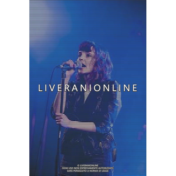 Chvrches Leeds Festival 2013, 24.08.2013 ©PHOTOSHOT/AGENZIA ALDO LIVERANI SAS - ITALY ONLY - EDITORIAL USE ONLY