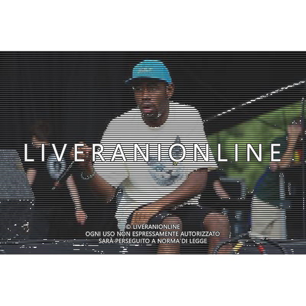 Tyler The Creator performs with EarlWolf at Leeds Festival 2013, Bramham Park, Leeds, England, 25th August 2013. ©PHOTOSHOT/AGENZIA ALDO LIVERANI SAS - ITALY ONLY - EDITORIAL USE ONLY
