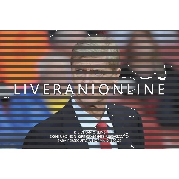  Arsene Wenger before the Champions League qualifier second leg, between Arsenal and Fenerbahce at The Emirates Stadium, London, on Tuesday August 27, 2013. ©photoshot/AGENZIA ALDO LIVERANI SAS - ITALY ONLY - Arsenal vs Fenerbahce gara ritorno Preliminari Champions League all\'Emirates Stadium di Londra, 27 Agosto, 2013.
