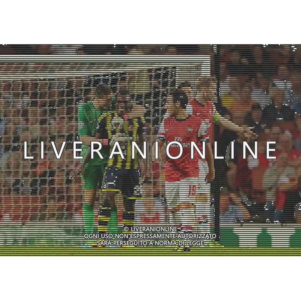  Woljciech Szczesny playing in the Champions League qualifier second leg, between Arsenal and Fenerbahce at The Emirates Stadium, London, on Tuesday August 27, 2013. ©photoshot/AGENZIA ALDO LIVERANI SAS - ITALY ONLY - Arsenal vs Fenerbahce gara ritorno Preliminari Champions League all\'Emirates Stadium di Londra, 27 Agosto, 2013.