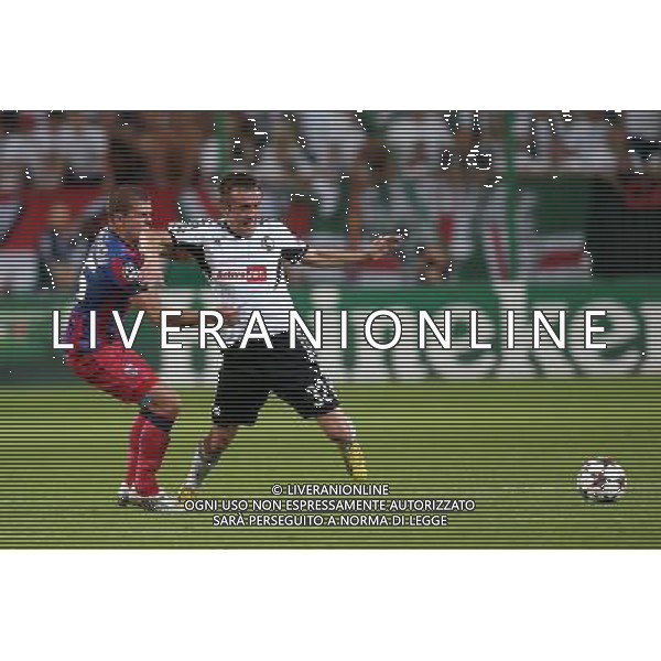 WARSZAWA 27.08.2013 REWANZOWY MECZ IV RUNDA ELIMINACYJNA LIGA MISTRZOW SEZON 2013/14: LEGIA WARSZAWA - STEAUA BUKARESZT --- UEFA CHAMPIONS LEAGUE FOURTH QUALIFYING ROUND SECOND MATCH: LEGIA WARSAW - STEAUA BUCHAREST ALEXANDRU BOURCEANU MIROSLAV RADOVIC FOT. PIOTR KUCZA/NEWSPIX.PL --- Newspix.pl AG ALDO LIVERANI SAS ONLY ITALY *** Local Caption *** www.newspix.pl mail us: info@newspix.pl call us: 0048 022 23 22 222 --- Polish Picture Agency by Ringier Axel Springer Poland