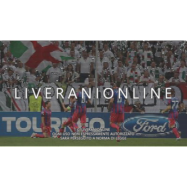 27.08.2013, Warszawa, pilka nozna, football, Liga Mistrzow kwalifikacje, Champions League play-off, Legia Warszawa - Steaua Bukareszt, Nicolae Stanciu (Steaua), radosc, bramka, fot. Tomasz Jastrzebowski / Foto Olimpik/NEWSPIX.PL --- Newspix.pl AG ALDO LIVERANI SAS ONLY ITALY *** Local Caption *** www.newspix.pl mail us: info@newspix.pl call us: 0048 022 23 22 222 --- Polish Picture Agency by Ringier Axel Springer Poland
