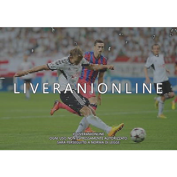 2013.08.27 WARSZAWA PILKA NOZNA LIGA MISTRZOW SEZON 2013/2014 FOOTBALL UEFA CHAMPIONS LEAGUE SEASON 2013/2014 LEGIA WARSZAWA - STEAUA BUKARESZT BUCURESTI N/Z BRAMKA GOL RADOSC 2-2 JAKUB RZEZNICZAK FOTO LUKASZ LASKOWSKI / PRESSFOCUS NEWSPIXPL --- Newspix.pl AG ALDO LIVERANI SAS ONLY ITALY *** Local Caption *** www.newspix.pl mail us: info@newspix.pl call us: 0048 022 23 22 222 --- Polish Picture Agency by Ringier Axel Springer Poland