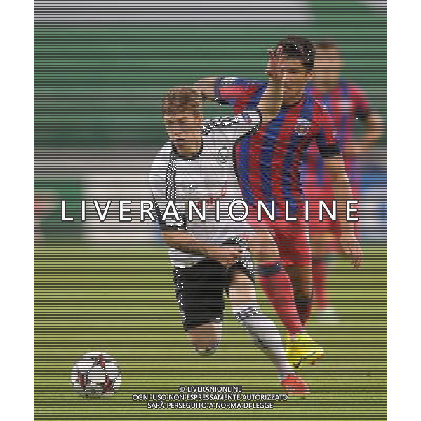 2013.08.27 WARSZAWA PILKA NOZNA LIGA MISTRZOW SEZON 2013/2014 FOOTBALL UEFA CHAMPIONS LEAGUE SEASON 2013/2014 LEGIA WARSZAWA - STEAUA BUKARESZT BUCURESTI N/Z JAKUB KOSECKI FOTO LUKASZ LASKOWSKI / PRESSFOCUS NEWSPIXPL --- Newspix.pl AG ALDO LIVERANI SAS ONLY ITALY *** Local Caption *** www.newspix.pl mail us: info@newspix.pl call us: 0048 022 23 22 222 --- Polish Picture Agency by Ringier Axel Springer Poland