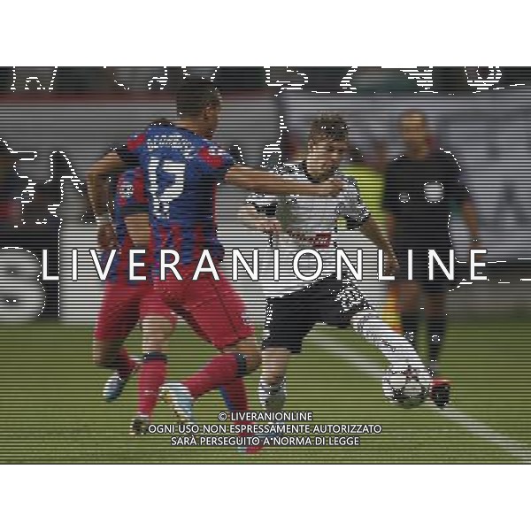 27.08.2013 - Warszawa . Eliminacje Ligi Mistrzow: Legia Warszawa () - FC Steaua Bukareszt () . n/z. Daniel Georgievski , Jakub Kosecki , . Fot. Dawid Markysz / EDYTOR.net/NEWSPIX.PL --- Newspix.pl AG ALDO LIVERANI SAS ONLY ITALY *** Local Caption *** www.newspix.pl mail us: info@newspix.pl call us: 0048 022 23 22 222 --- Polish Picture Agency by Ringier Axel Springer Poland