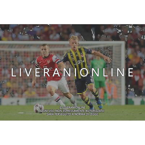  Jack Wilshire playing in the Champions League qualifier second leg, between Arsenal and Fenerbahce at The Emirates Stadium, London, on Tuesday August 27, 2013. 