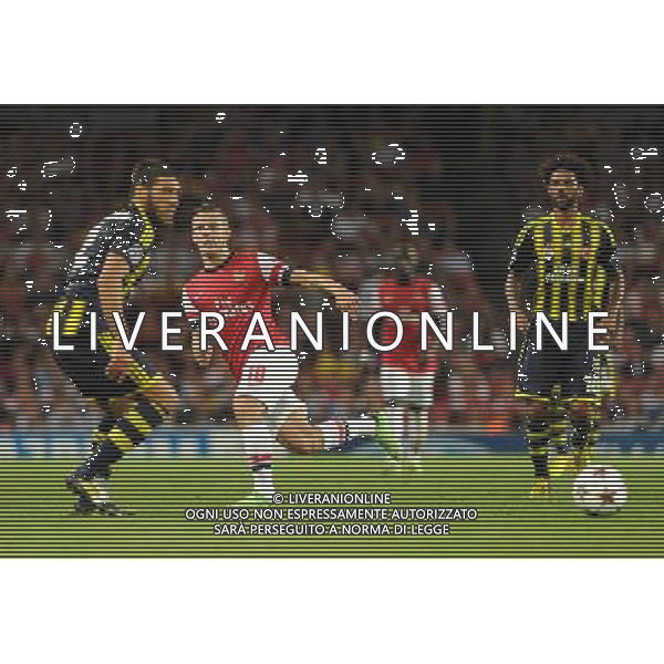  Jack Wilshire playing in the Champions League qualifier second leg, between Arsenal and Fenerbahce at The Emirates Stadium, London, on Tuesday August 27, 2013. 