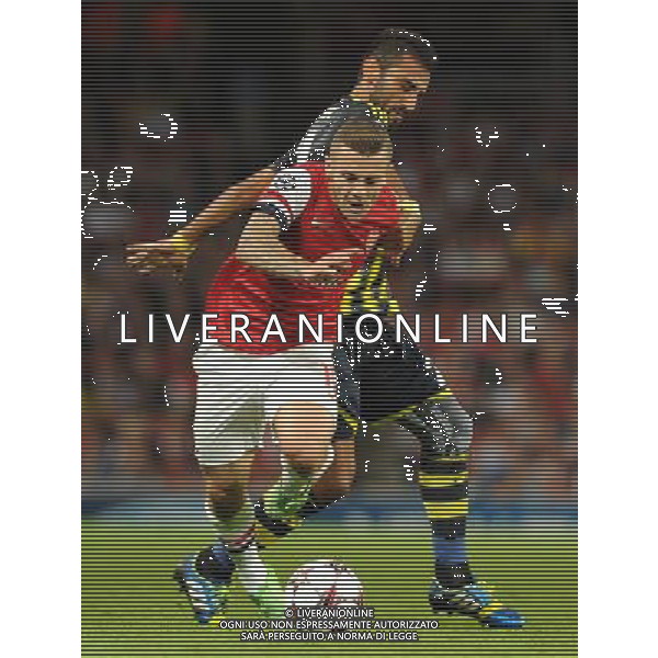  Jack Wilshire playing in the Champions League qualifier second leg, between Arsenal and Fenerbahce at The Emirates Stadium, London, on Tuesday August 27, 2013. 