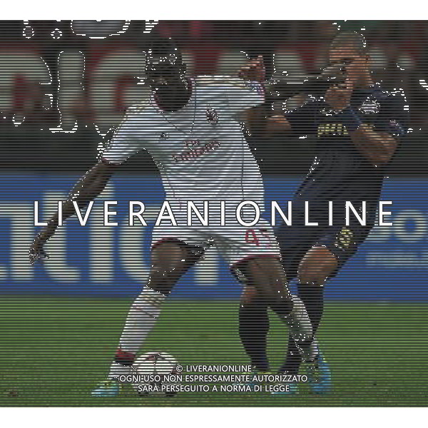 UEFA Champions League 2013/2014 Spareggi Ritorno Milano - 28.08.2013 Milan-PSV Eindhoven Nella Foto:balotelli /Ph.Vitez-Ag. Aldo Liverani