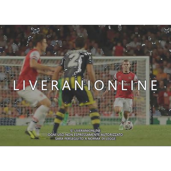  Jack Wilshere playing in the Champions League qualifier second leg, between Arsenal and Fenerbahce at The Emirates Stadium, London, on Tuesday August 27, 2013. ©photoshot/AGENZIA ALDO LIVERANI SAS - ITALY ONLY - EDITORIAL USE ONLY