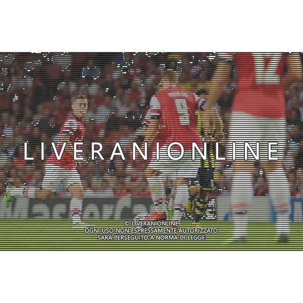  Jack Wilshere playing in the Champions League qualifier second leg, between Arsenal and Fenerbahce at The Emirates Stadium, London, on Tuesday August 27, 2013. ©photoshot/AGENZIA ALDO LIVERANI SAS - ITALY ONLY - EDITORIAL USE ONLY