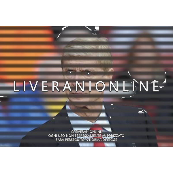  Arsene Wenger before the Champions League qualifier second leg, between Arsenal and Fenerbahce at The Emirates Stadium, London, on Tuesday August 27, 2013. ©photoshot/AGENZIA ALDO LIVERANI SAS - ITALY ONLY - EDITORIAL USE ONLY