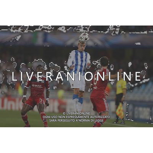 Antoine Griezmann - 28.08.2013 - Real Sociedad / Lyon - Champions League Play Off - Photo : Manuel Blondeau / Icon Sport AG ALDO LIVERANI SAS ONLY ITALY