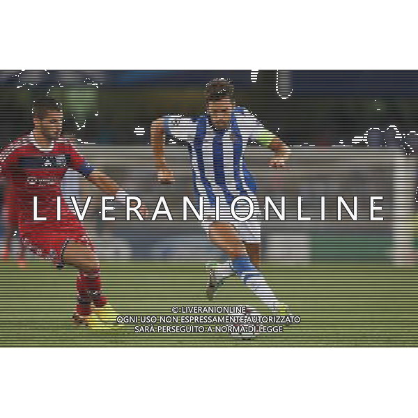 Xabi Prieto - 28.08.2013 - Real Sociedad / Lyon - Champions League Play Off - Photo : Manuel Blondeau / Icon Sport AG ALDO LIVERANI SAS ONLY ITALY
