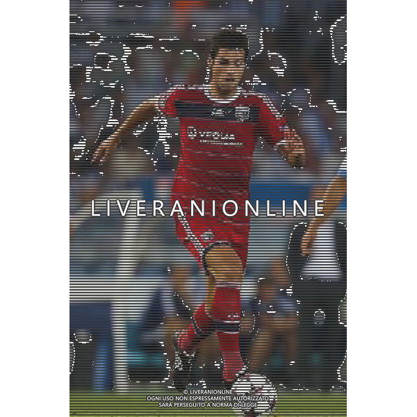 Yoann Gourcuff - 28.08.2013 - Real Sociedad / Lyon - Champions League Play Off - Photo : Manuel Blondeau / Icon Sport AG ALDO LIVERANI SAS ONLY ITALY