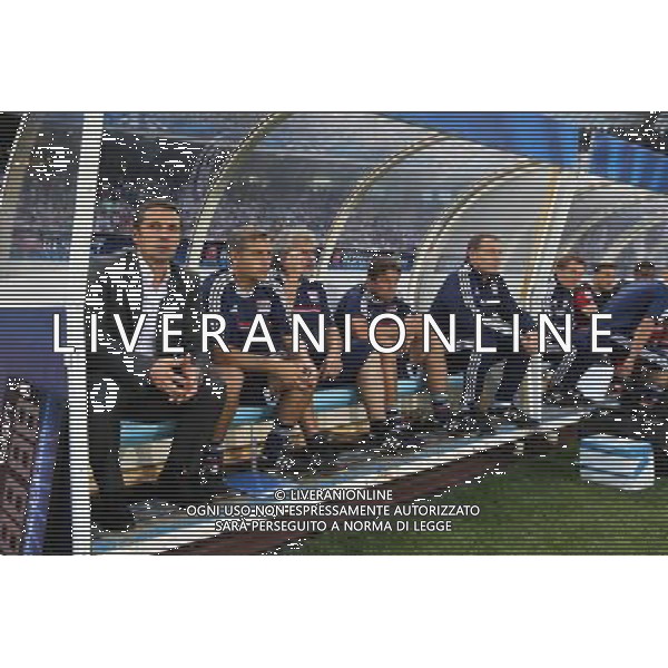 Remi Garde - 28.08.2013 - Real Sociedad / Lyon - Champions League Play Off - Photo : Manuel Blondeau / Icon Sport AG ALDO LIVERANI SAS ONLY ITALY