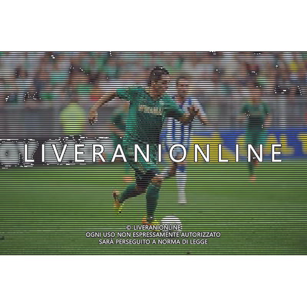 Romain HAMOUMA - 29.08.2013 - Saint Etienne / Esbjerg FB - Europa League 2013 Photo : Jean Paul Thomas / Icon Sport AG ALDO LIVERANI SAS ONLY ITALY