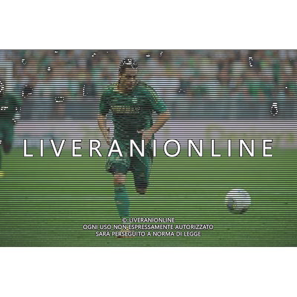 Romain HAMOUMA - 29.08.2013 - Saint Etienne / Esbjerg FB - Europa League 2013 Photo : Jean Paul Thomas / Icon Sport AG ALDO LIVERANI SAS ONLY ITALY