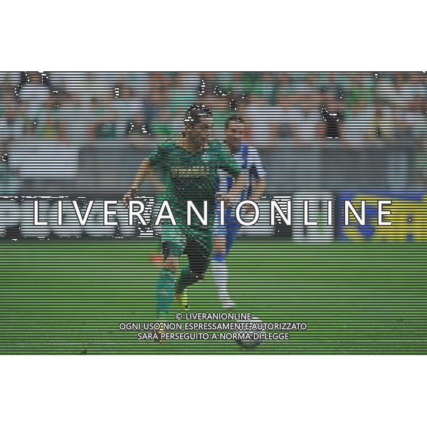 Romain HAMOUMA - 29.08.2013 - Saint Etienne / Esbjerg FB - Europa League 2013 Photo : Jean Paul Thomas / Icon Sport AG ALDO LIVERANI SAS ONLY ITALY