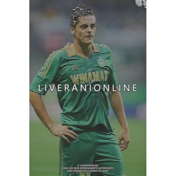Romain HAMOUMA - 29.08.2013 - Saint Etienne / Esbjerg FB - Europa League 2013 Photo : Jean Paul Thomas / Icon Sport AG ALDO LIVERANI SAS ONLY ITALY