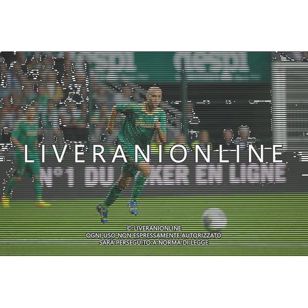 Renaud COHADE - 29.08.2013 - Saint Etienne / Esbjerg FB - Europa League 2013 Photo : Jean Paul Thomas / Icon Sport AG ALDO LIVERANI SAS ONLY ITALY