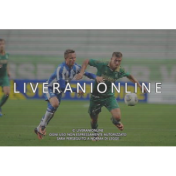 Peter ANKERSEN / Franck TABANOU - 29.08.2013 - Saint Etienne / Esbjerg FB - Europa League 2013 Photo : Jean Paul Thomas / Icon Sport AG ALDO LIVERANI SAS ONLY ITALY