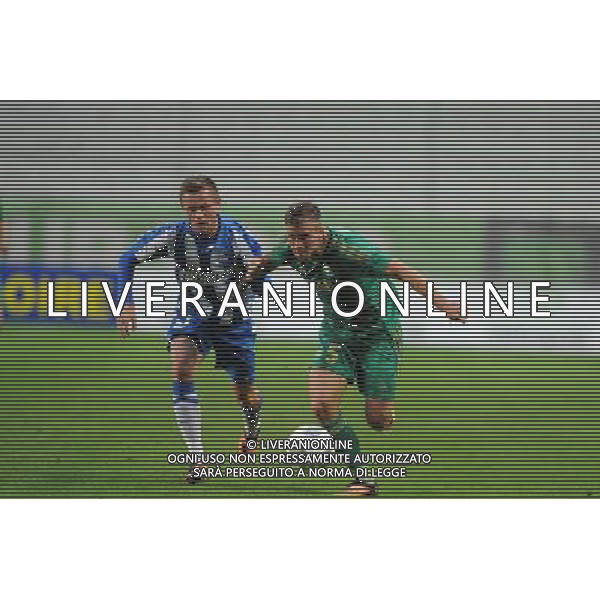 Peter ANKERSEN / Franck TABANOU - 29.08.2013 - Saint Etienne / Esbjerg FB - Europa League 2013 Photo : Jean Paul Thomas / Icon Sport AG ALDO LIVERANI SAS ONLY ITALY