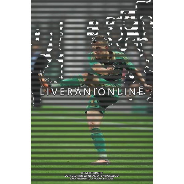 Franck TABANOU - 29.08.2013 - Saint Etienne / Esbjerg FB - Europa League 2013 Photo : Jean Paul Thomas / Icon Sport AG ALDO LIVERANI SAS ONLY ITALY