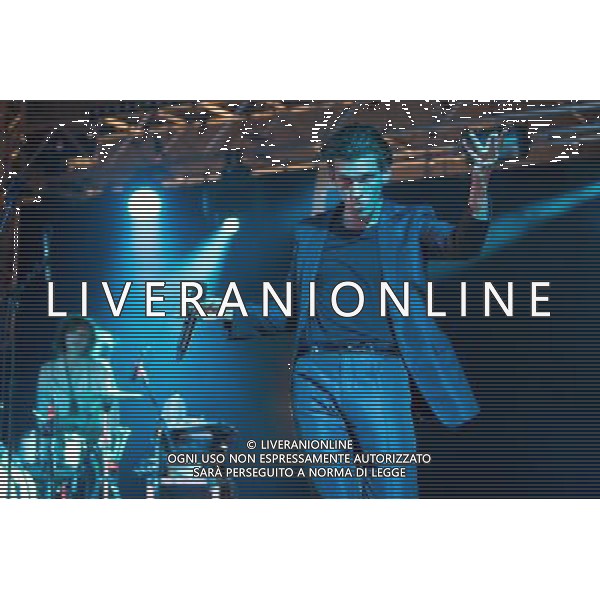 Willy Moon performs on the Festival Republic Stage at Leeds Festival, Bramham Park, Leeds, UK on 25th August 2013. Shown here William George Sinclair aka Willy Moon on vocals and guitar ©PHOTOSHOT/AGENZIA ALDO LIVERANI SAS - ITALY ONLY - EDITORIAL USE ONLY